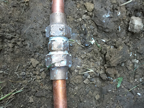 WATER LINE REPAIR